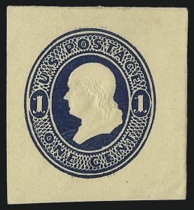 Sale 1050, Lot 787, Postal Stationery (Scott U, UO, UX)