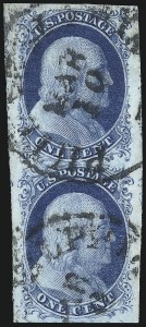 Sale Number 1050, Lot Number 79, 1c 1851-56 Issue (Scott 5A-9) Sale Number 1050, Lot Number 79, 1c 1851-56 Issue (Scott 5A-9)