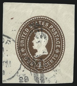 Sale 1050, Lot 798, Postal Stationery (Scott U, UO, UX)
