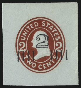 Sale 1050, Lot 800, Postal Stationery (Scott U, UO, UX)