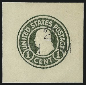 Sale 1050, Lot 806, Postal Stationery (Scott U, UO, UX)