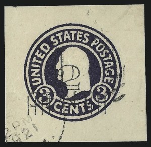 Sale 1050, Lot 808, Postal Stationery (Scott U, UO, UX)
