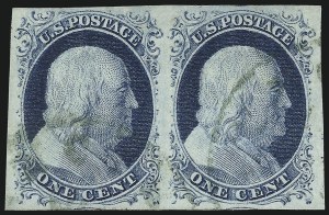 Sale Number 1050, Lot Number 95, 1c 1851-56 Issue (Scott 5A-9) Sale Number 1050, Lot Number 95, 1c 1851-56 Issue (Scott 5A-9)