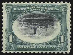 Sale Number 1052, Lot Number 3, 1901 Pan-American Issue Inverts
