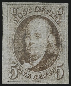 Sale 1057, Lot 550, 1847 Issue and Reproduction (Scott 1-4)