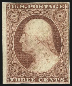 Sale 1057, Lot 563, 1851-56 Issue (Scott 6-17)