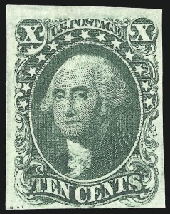 Sale 1057, Lot 566, 1851-56 Issue (Scott 6-17)