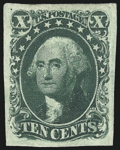 Sale 1057, Lot 567, 1851-56 Issue (Scott 6-17)