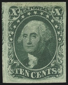 Sale 1057, Lot 568, 1851-56 Issue (Scott 6-17)