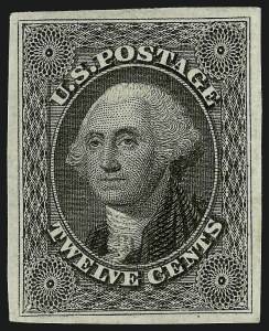 Sale 1057, Lot 570, 1851-56 Issue (Scott 6-17)