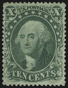 Sale 1057, Lot 586, 1857-60 Issue (Scott 18-39)