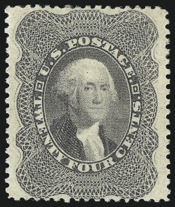 Sale 1057, Lot 592, 1857-60 Issue (Scott 18-39)