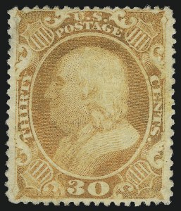 Sale 1057, Lot 595, 1857-60 Issue (Scott 18-39)