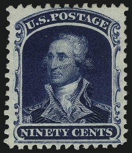Sale 1057, Lot 607, 1875 Reprint of 1857-60 Issue (Scott 40-47)