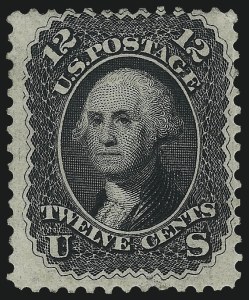 Sale 1057, Lot 613, 1861 Issue First Designs and Colors (Scott 55-62)