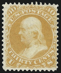 Sale 1057, Lot 629, 1861-66 Issue (Scott 56-78)