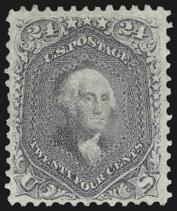 Sale 1057, Lot 637, 1861-66 Issue (Scott 56-78)