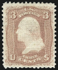 Sale 1057, Lot 650, 1867-68 Grilled Issue (Scott 79-101)