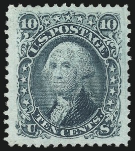Sale 1057, Lot 651, 1867-68 Grilled Issue (Scott 79-101)