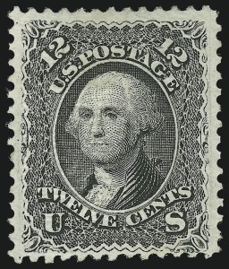 Sale 1057, Lot 653, 1867-68 Grilled Issue (Scott 79-101)