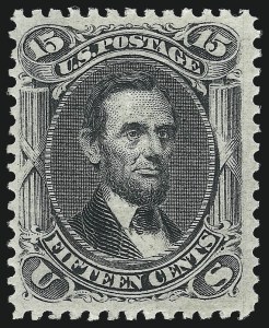 Sale 1057, Lot 654, 1867-68 Grilled Issue (Scott 79-101)
