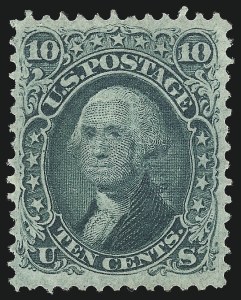 Sale 1057, Lot 660, 1867-68 Grilled Issue (Scott 79-101)