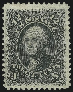 Sale 1057, Lot 661, 1867-68 Grilled Issue (Scott 79-101)