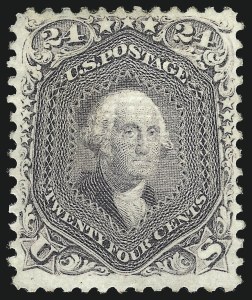 Sale 1057, Lot 663, 1867-68 Grilled Issue (Scott 79-101)