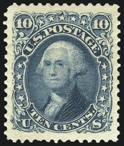 Sale 1057, Lot 671, 1875 Re-Issue of 1861-66 Issue (Scott 102-111)