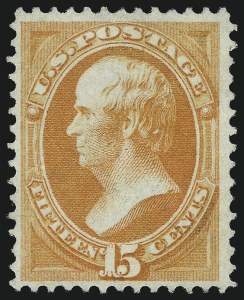 Sale 1057, Lot 711, 1870-71 National Bank Note Co. H Grill (Scott 134-144)