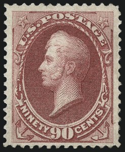 Sale 1057, Lot 716, 1870-71 National Bank Note Co. H Grill (Scott 134-144)