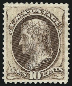 Sale 1057, Lot 728, 1870-71 National Bank Note Co. Ungrilled Issue (Scott 145-155)