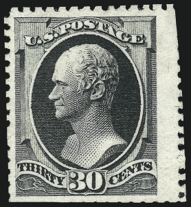 Sale 1057, Lot 760, 1875 Continental Bank Note Co. Hard Paper Special Printing (Scott 167-180)