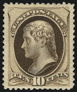 Sale Number 1057, Lot Number 771, 1879 American Bank Note Co. Issue (Scott 182-191) Sale Number 1057, Lot Number 771, 1879 American Bank Note Co. Issue (Scott 182-191)
