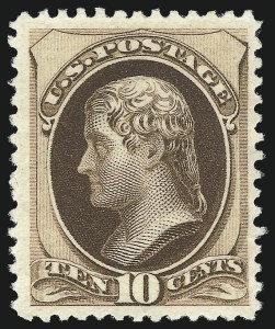 Sale 1057, Lot 781, 1880-85 American Bank Note Co. Special Printing (Scott 192-211D)