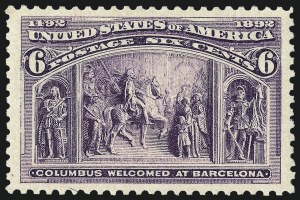 Sale 1057, Lot 819, 1893 Columbian Issue (Scott 230-245)