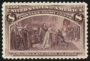 Sale 1057, Lot 820, 1893 Columbian Issue (Scott 230-245)