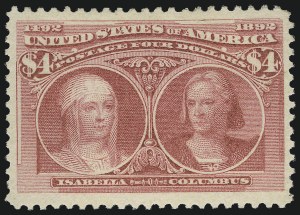 Sale 1057, Lot 832, 1893 Columbian Issue (Scott 230-245)