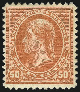 Sale 1057, Lot 845, 1894 Unwatermarked Bureau Issue (Scott 246-263)