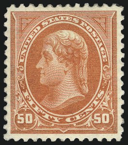 Sale 1057, Lot 861, 1895 Watermarked Bureau Issue (Scott 264-278)