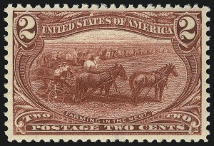 Sale 1057, Lot 873, 1898 Trans-Mississippi Issue (Scott 285-293)