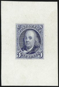 Sale 1061, Lot 3202, Essays and Proofs, 1845-69