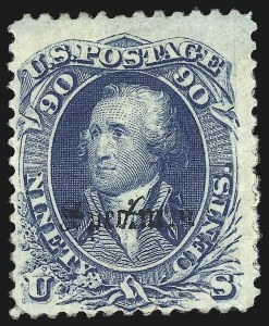 Sale 1061, Lot 3280, Specimen Overprints