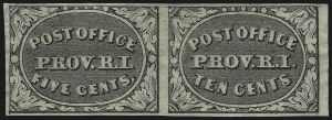 Sale 1061, Lot 3314, Postmasters Provisionals