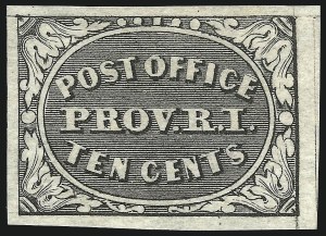 Sale 1061, Lot 3315, Postmasters Provisionals