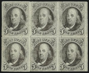 Sale 1061, Lot 3317, 1847 Issue (Scott 1-2)