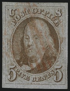 Sale Number 1061, Lot Number 3319, 1847 Issue (Scott 1-2)