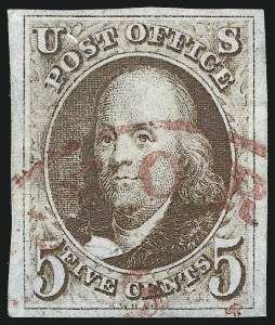 Sale 1061, Lot 3321, 1847 Issue (Scott 1-2)