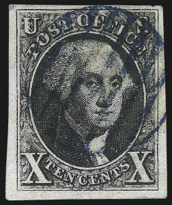 Sale 1061, Lot 3346, 1847 Issue (Scott 1-2)
