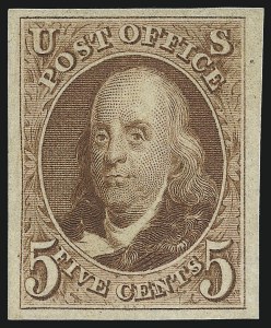 Sale 1061, Lot 3348, 1875 Reproduction of 1847 Issue (Scott 3-4)